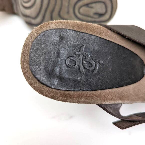 OTBT Delhi Slingback Leather Pump Sandals- 8 - Picture 9 of 10